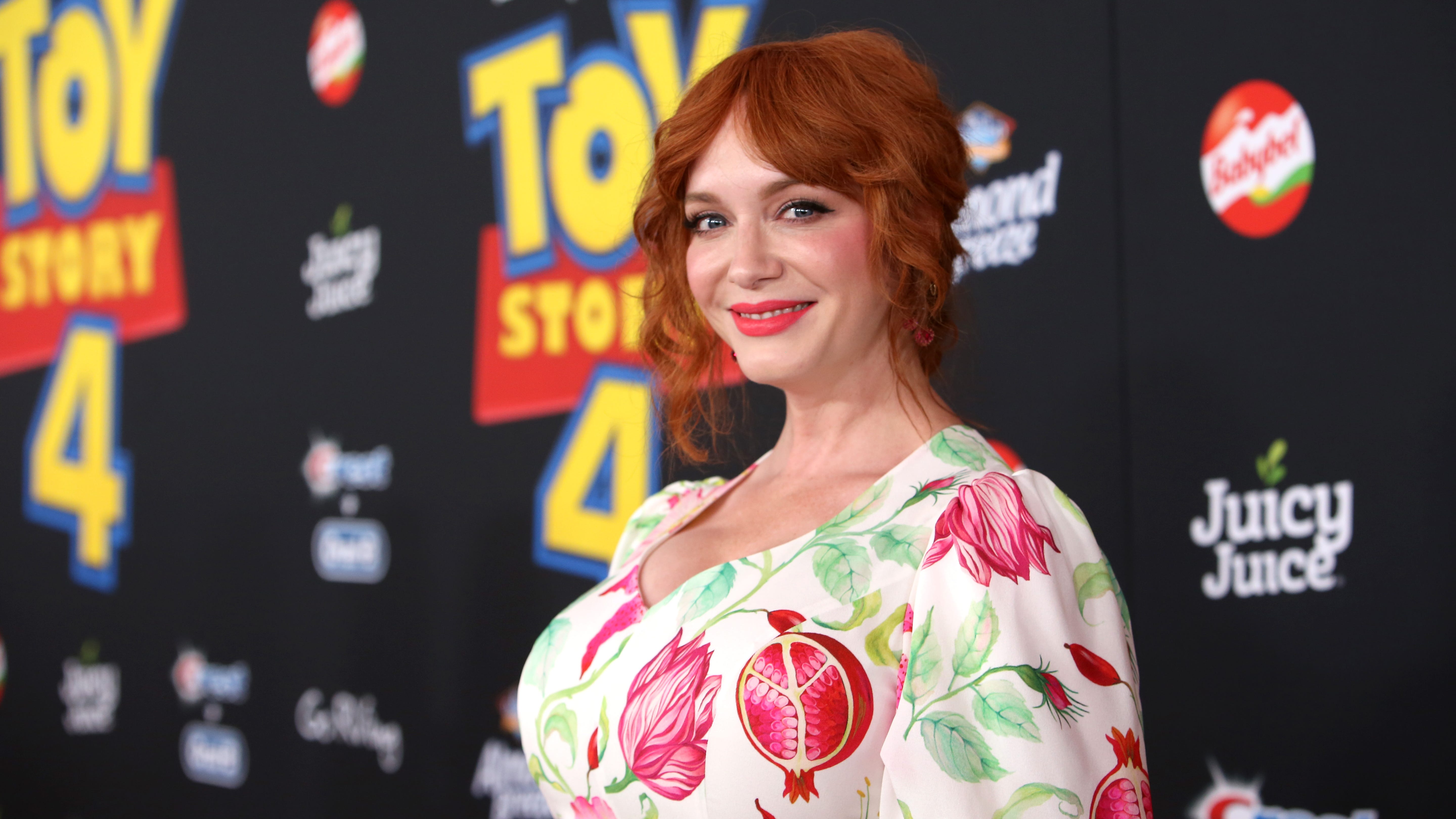 Christina Hendricks Boobs Real tiny top