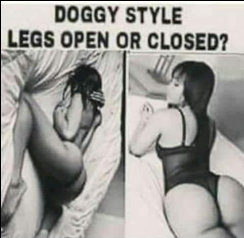 amanda masek recommends Doggy Style Legs Closed