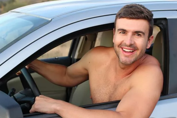 deidre hernandez add photo driving a car naked