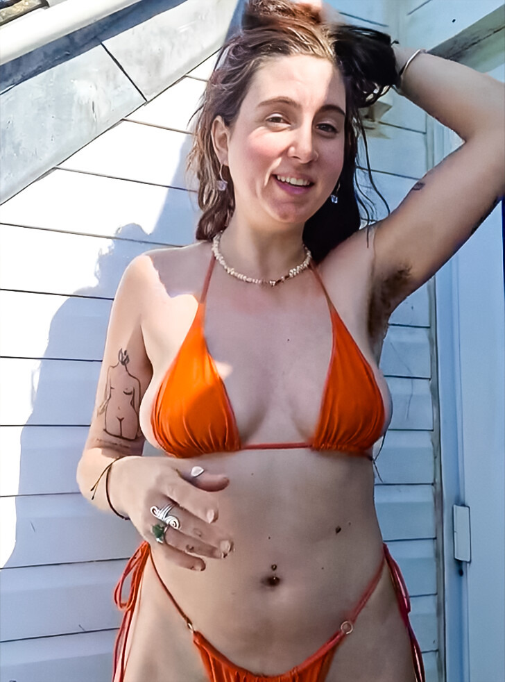 chloe brent recommends hairy bush in bikini pic
