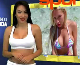 diamond barkley add venezuelan reporter gets naked uncensored photo