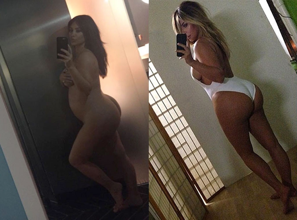 Best of Kim k nude butt