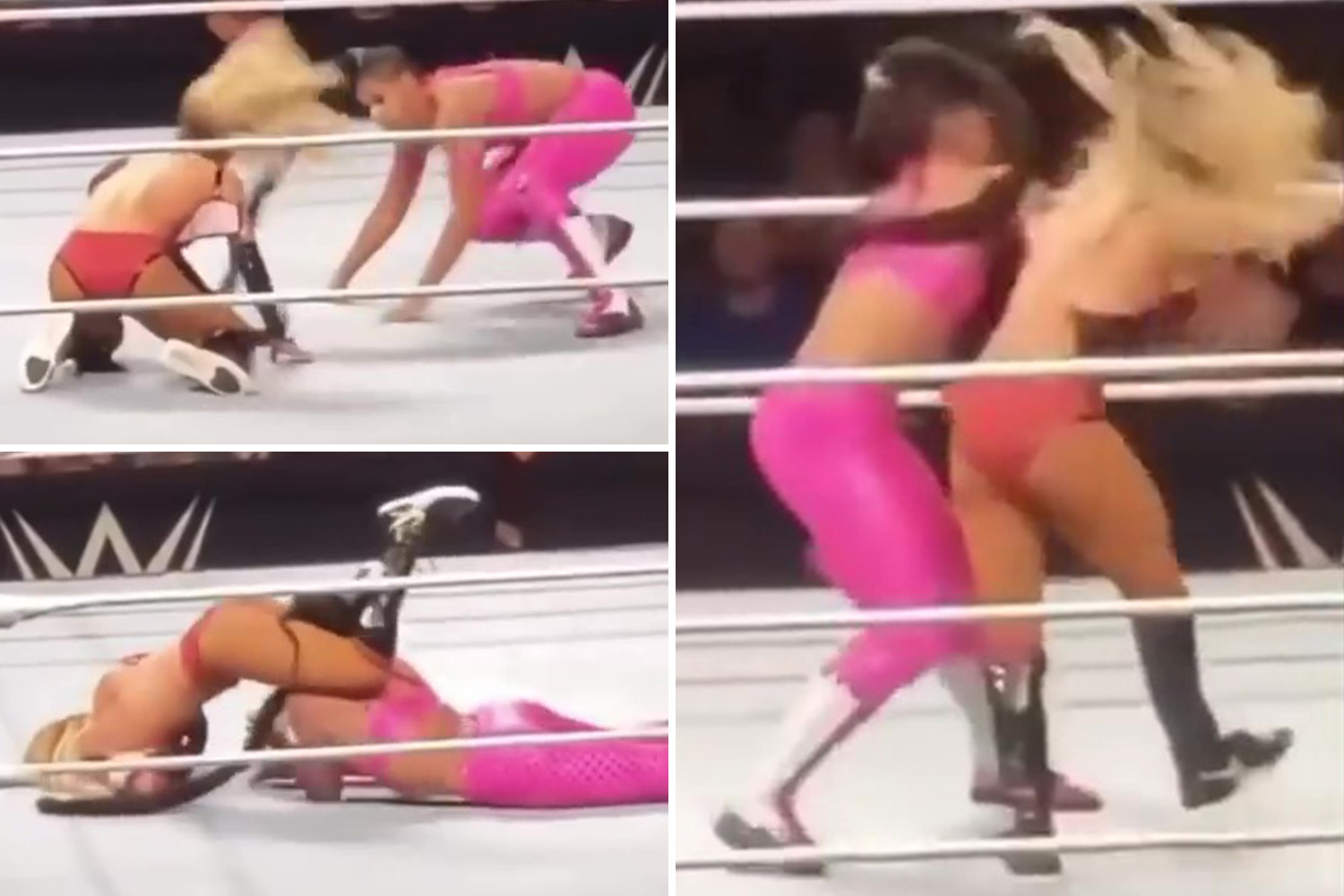 alfred ilagan recommends top wwe wardrobe malfunctions pic