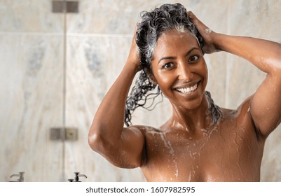 Best of Hot black girl in shower