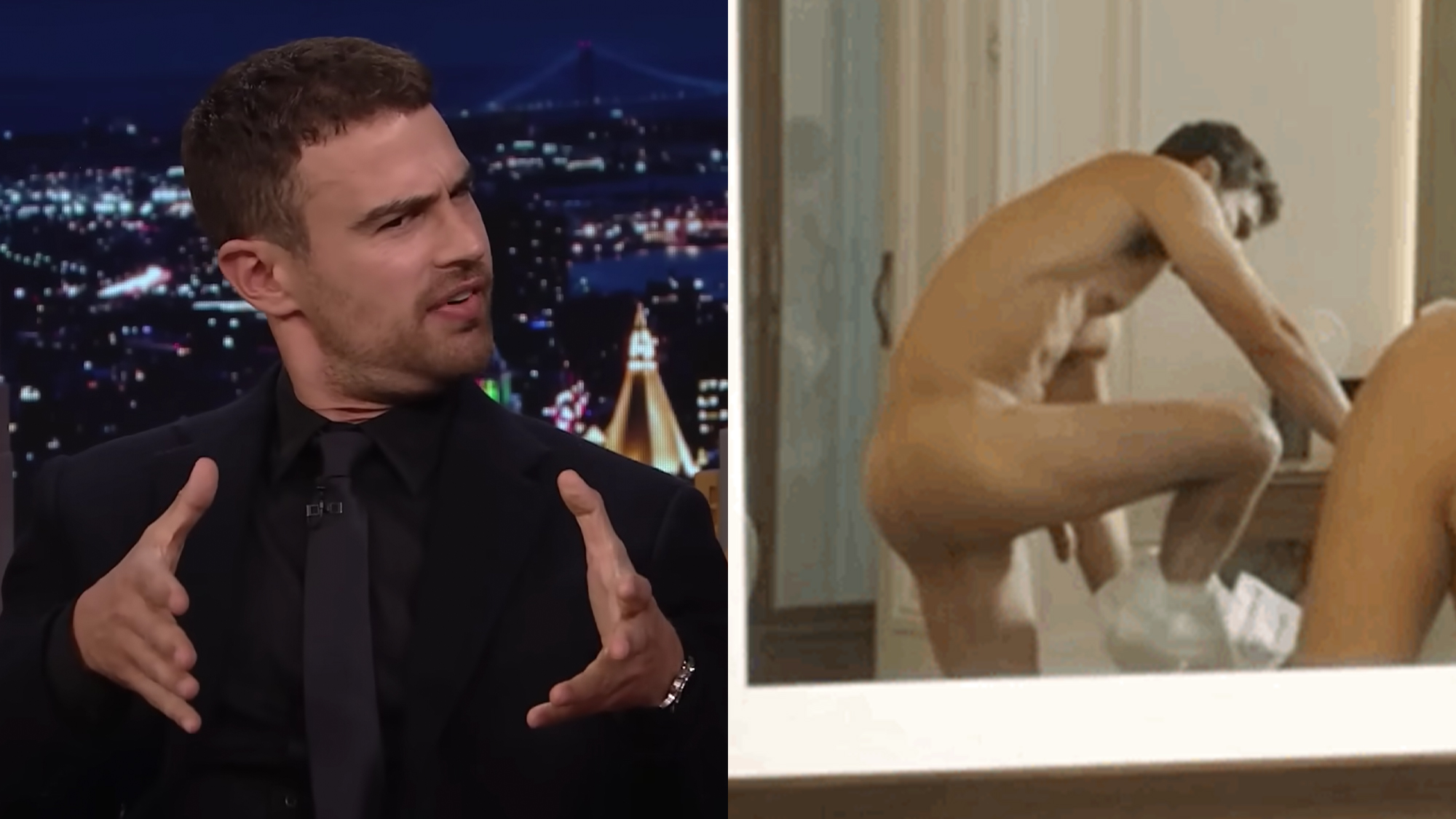 dark aeon recommends Theo James Fake Nudes