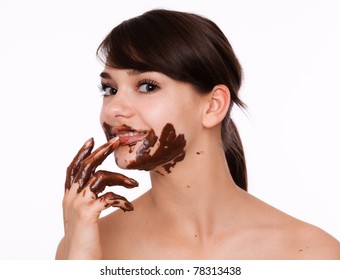 abby olson recommends face full of chocolate pic