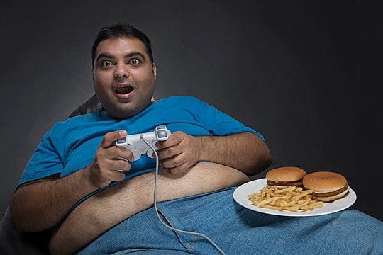 Best of Fat guy playing video games