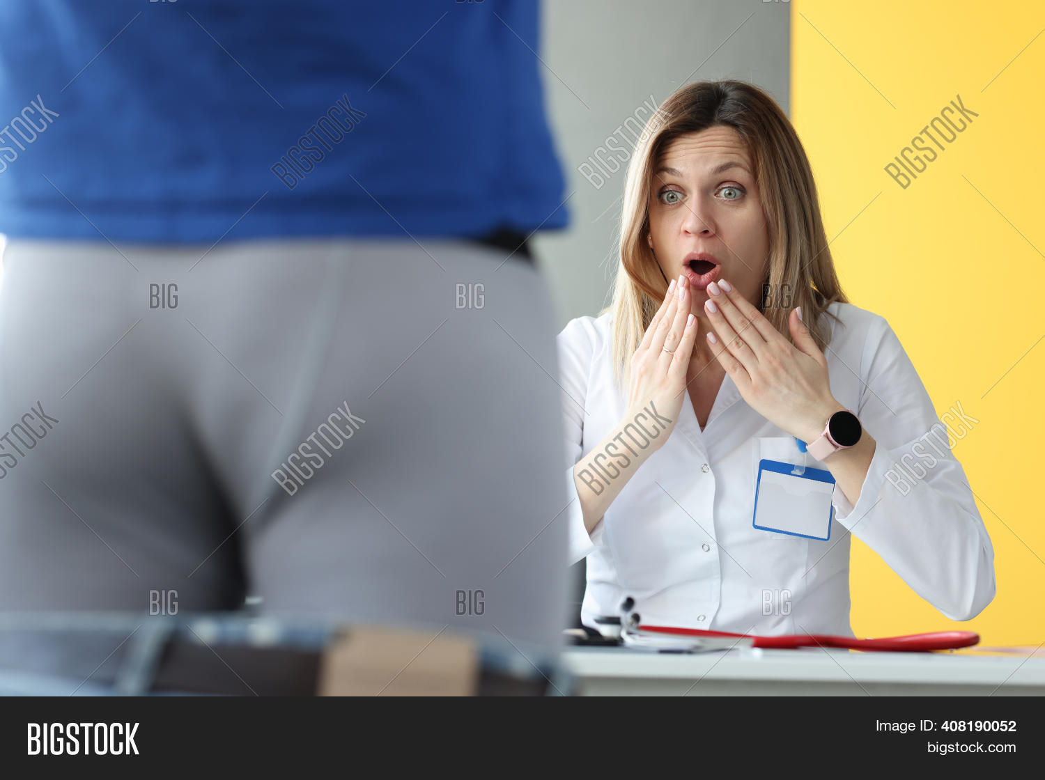 Female Doctor Checking Penis stack sex