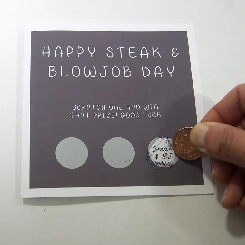 steak and bj card