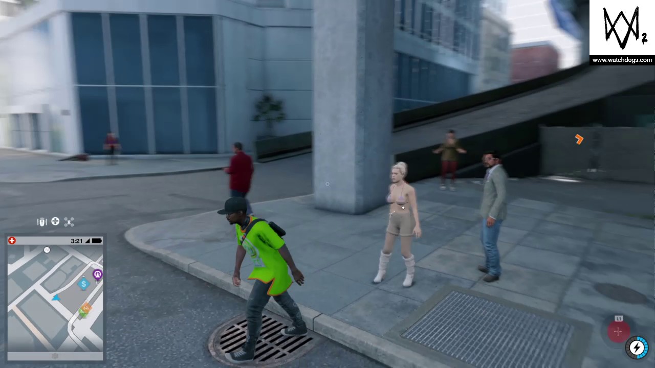 Watch Dogs 2 Hooker surprise threesome