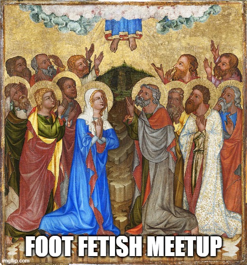 foot fetish meet up