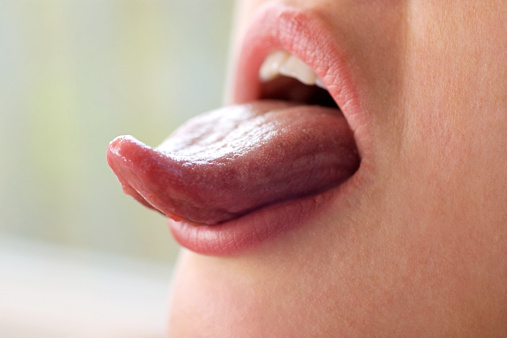 andrea marcela ochoa recommends girl with long tounge pic