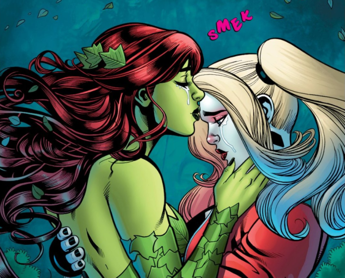 angele nadeau recommends harley and ivy kiss pic