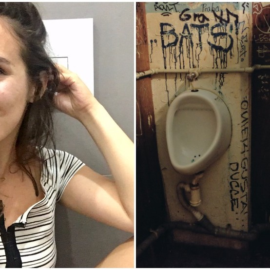 alex einbinder add having sex in bathroom stall photo