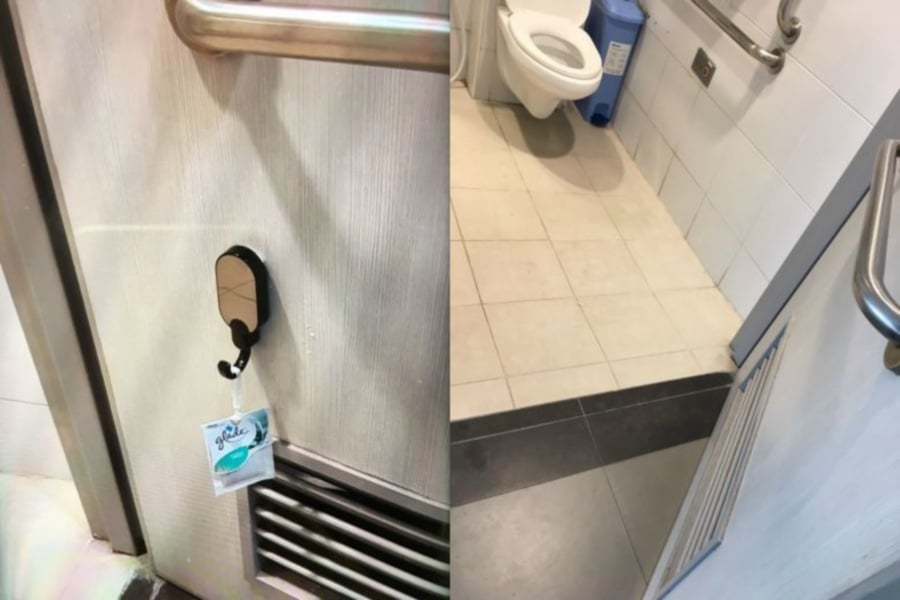 Best of Hidden camera in women toilet