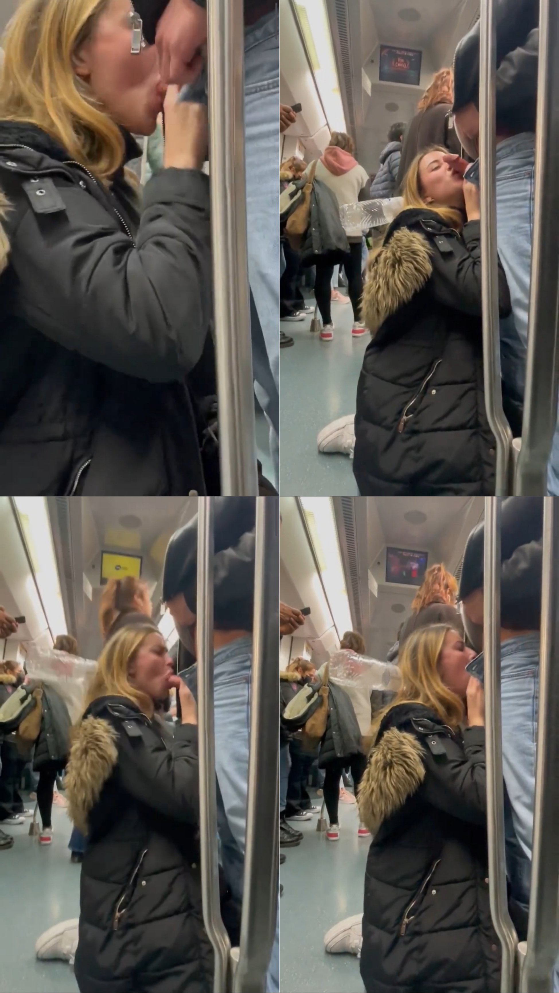 cindy charlie add horny girl on train photo