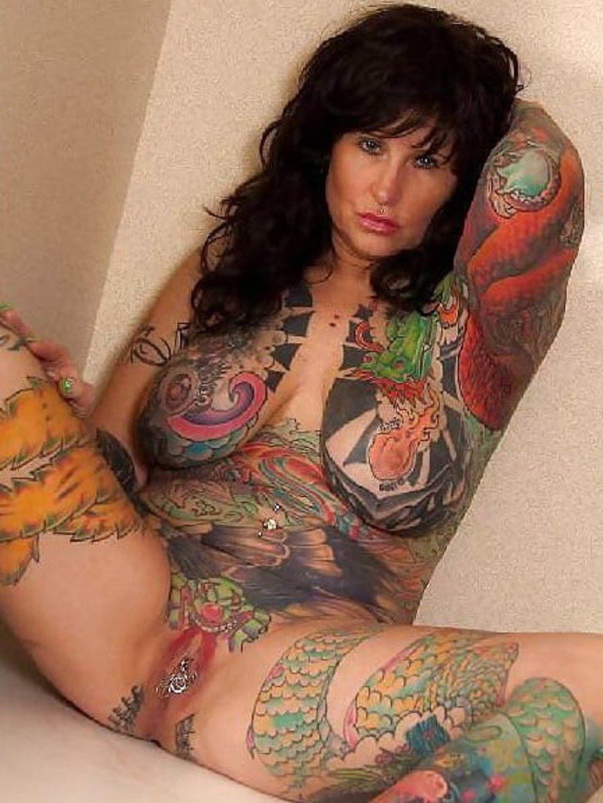 Best of Hot naked tattooed women