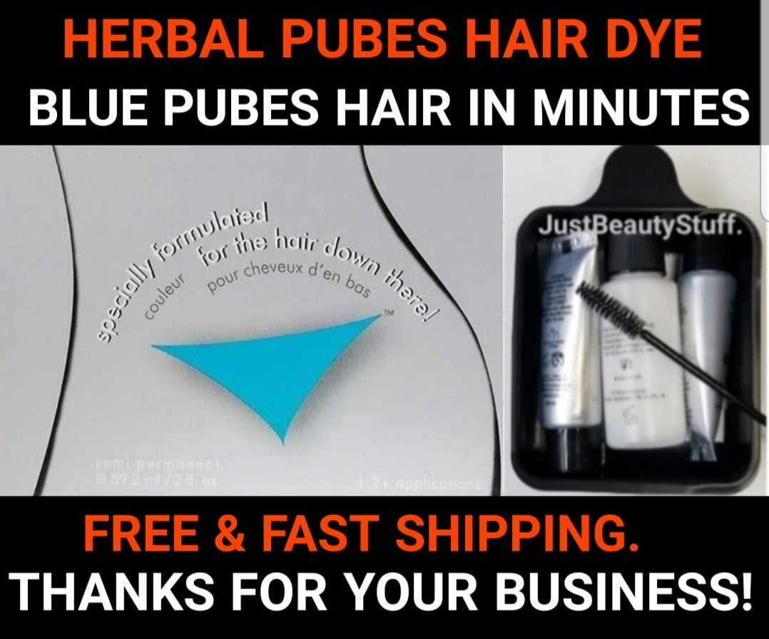 how to dye pubes