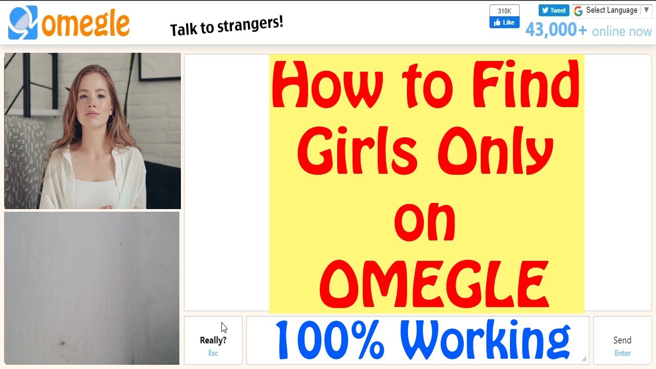Best of How to find girls on omegle