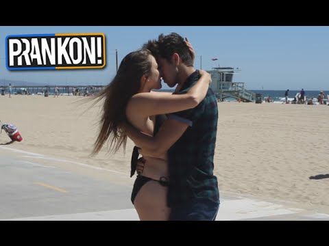 brannon kelly share how to kiss prank photos