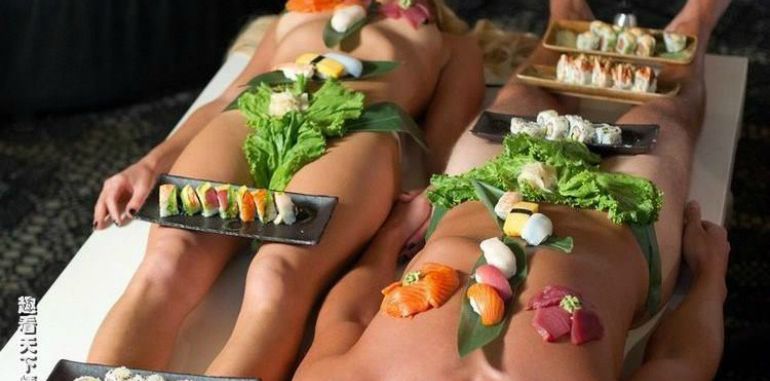 In The Buff Naked Buffet in spa