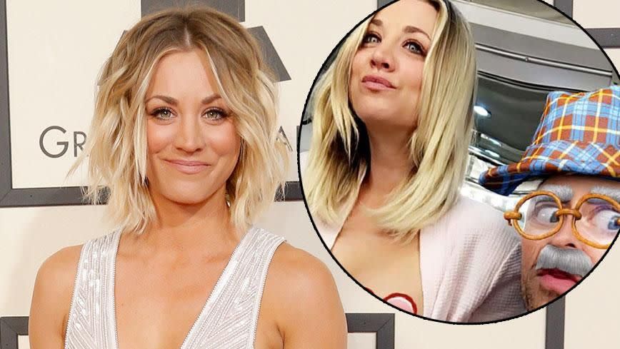 dave pipitone recommends kaley cuoco exposes breast on snapchat pic