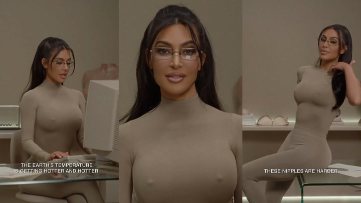 Best of Kim kardashian bare nipples