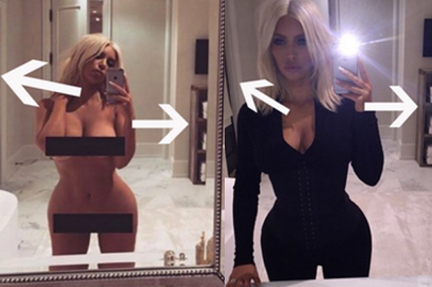 agerico respicio recommends Kim Kardashian Mirror Nude