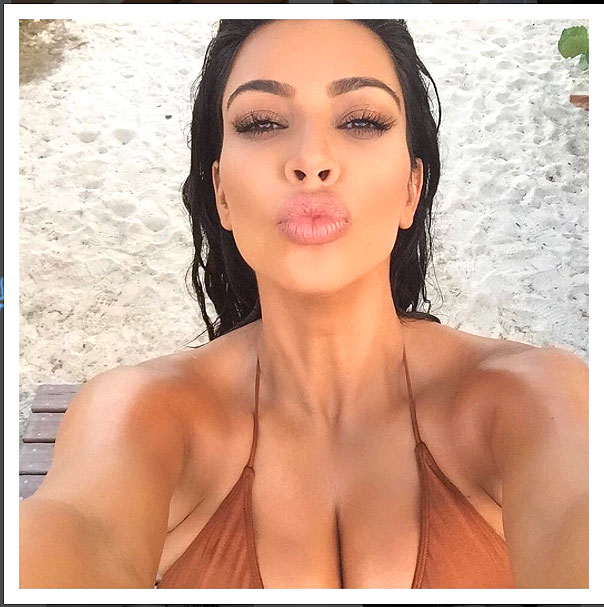 barbara elton recommends kim kardashian posts nude bathroom selfie pic