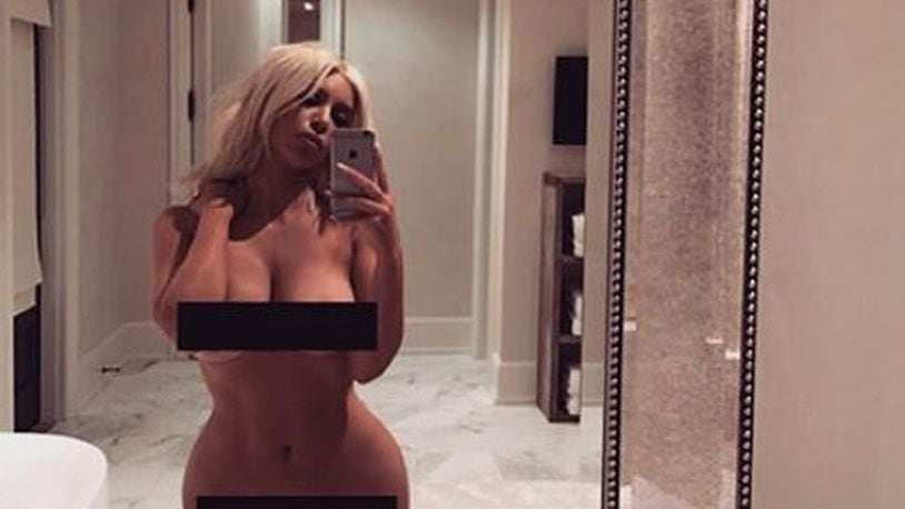 anita vidya share kim kardashian posts nude bathroom selfie photos