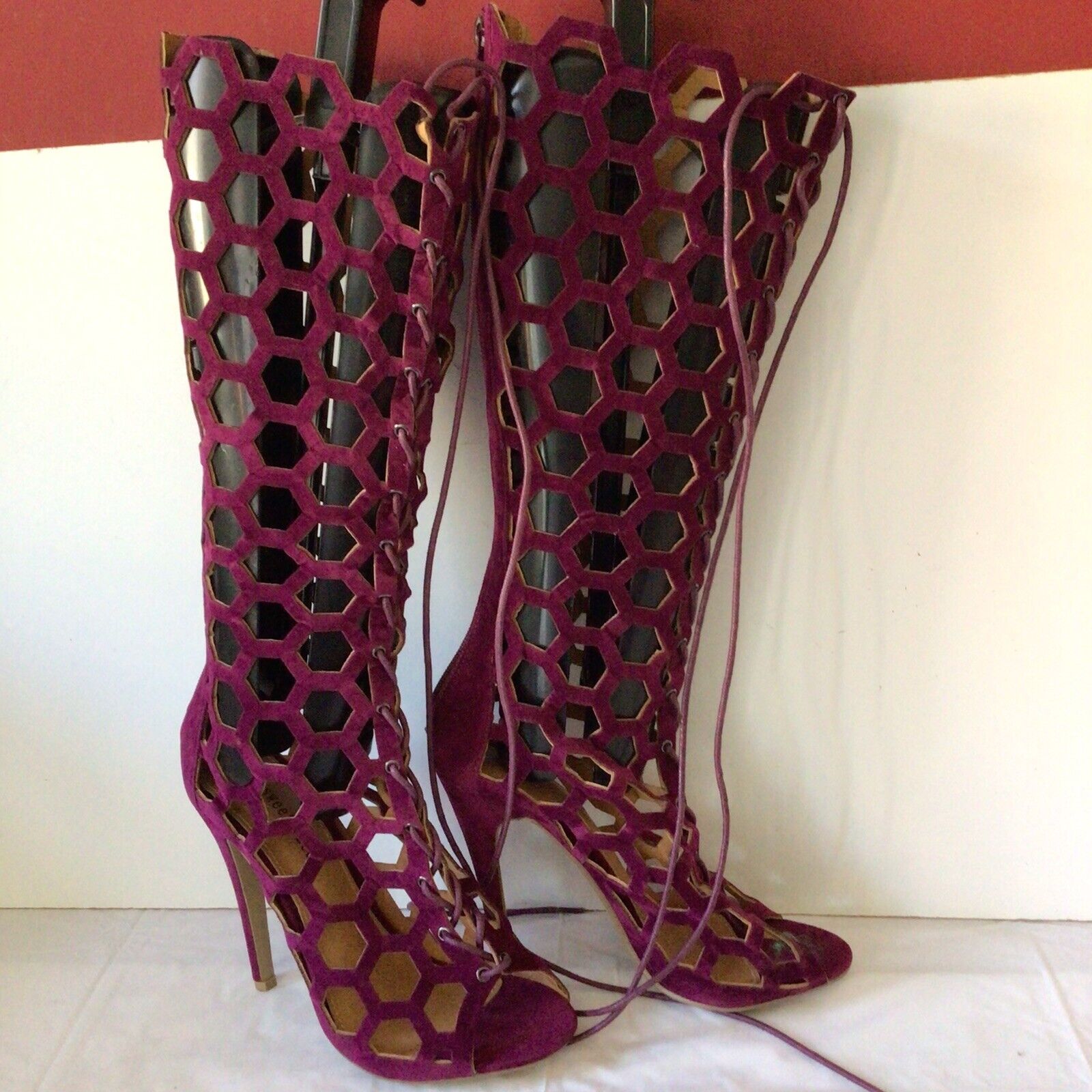 ahmed riyaz recommends Knee High Cage Boots