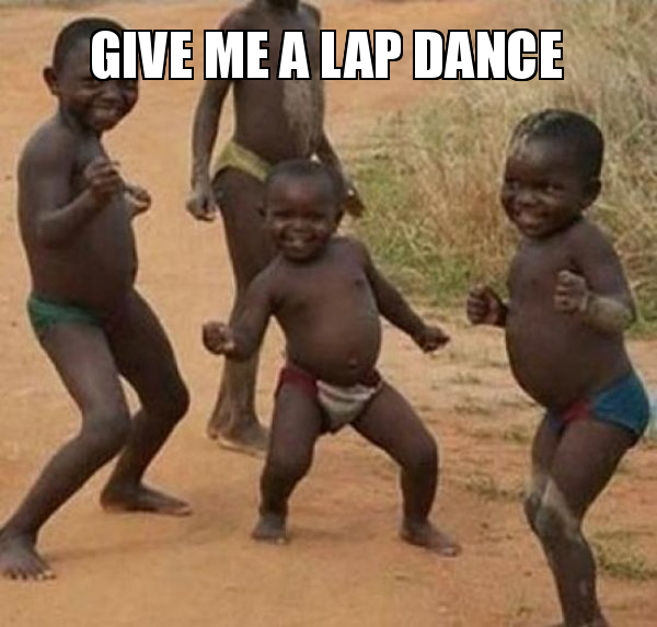 lap dance meme