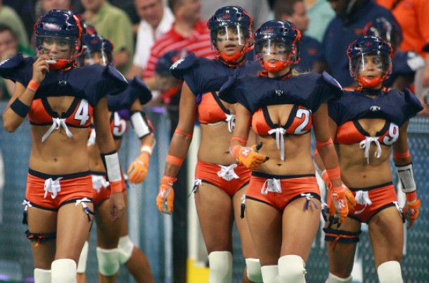 brandon cipriano add lingerie football league slips photo