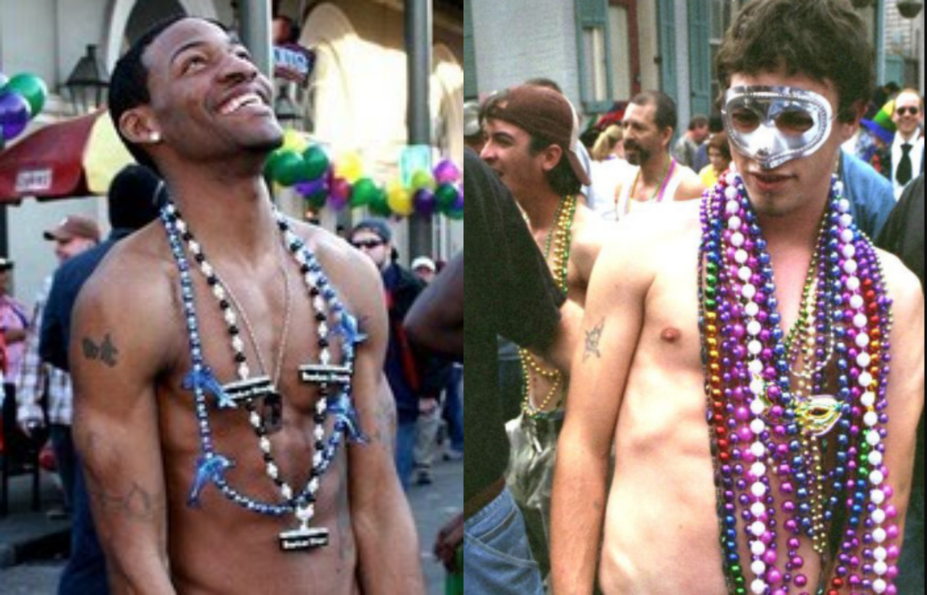 Best of Mardi gras flasher photo