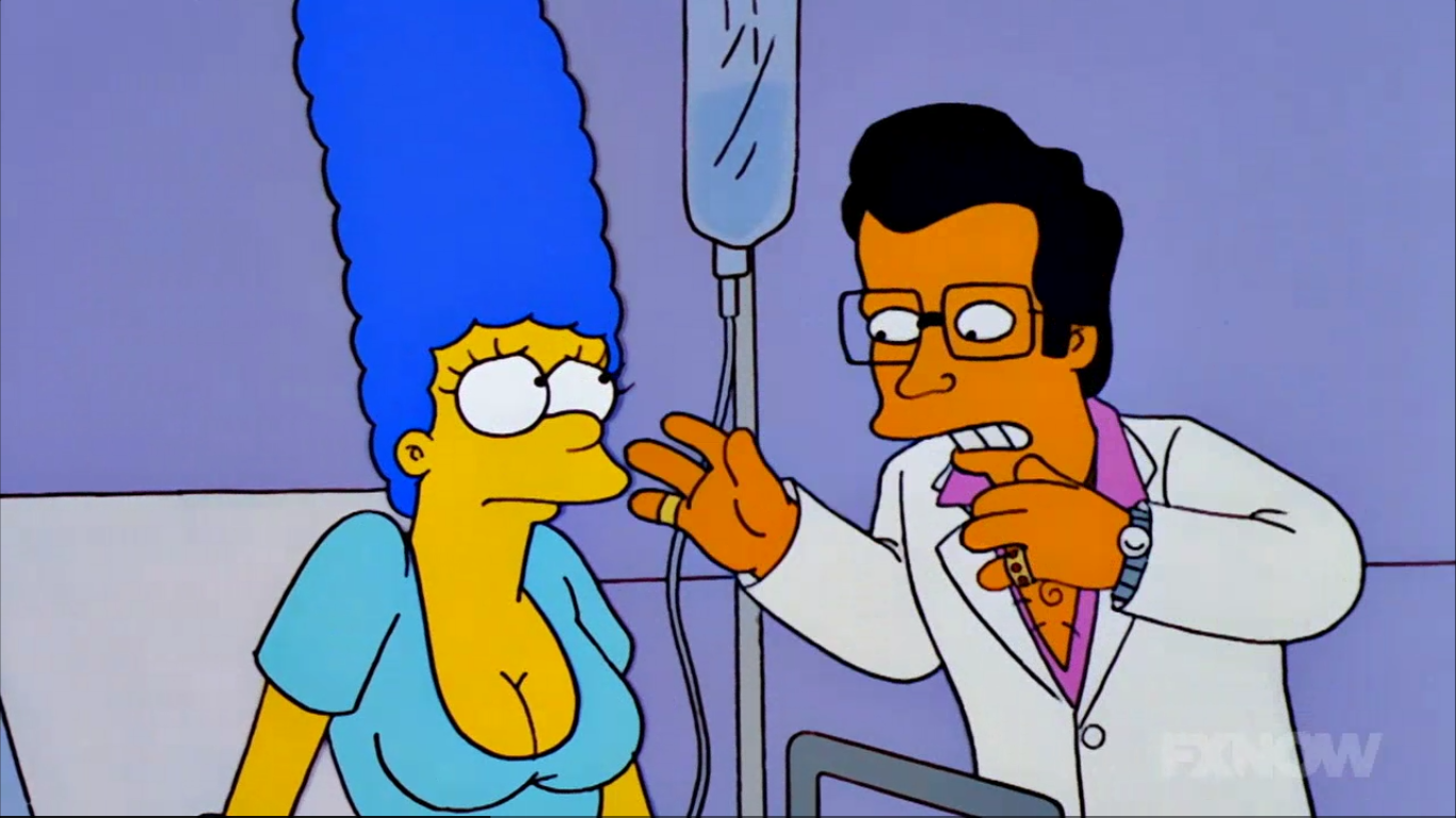 charlie kool recommends marge gets breast implants pic