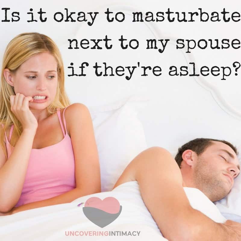 Best of Masturbating next to sleeping