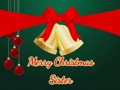 anny de la cruz recommends Merry Christmas To My Sister Gif