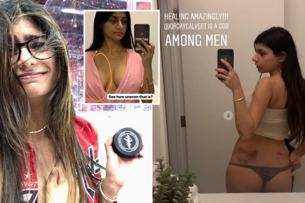 bridget maidment recommends mia khalifa hockey player pic