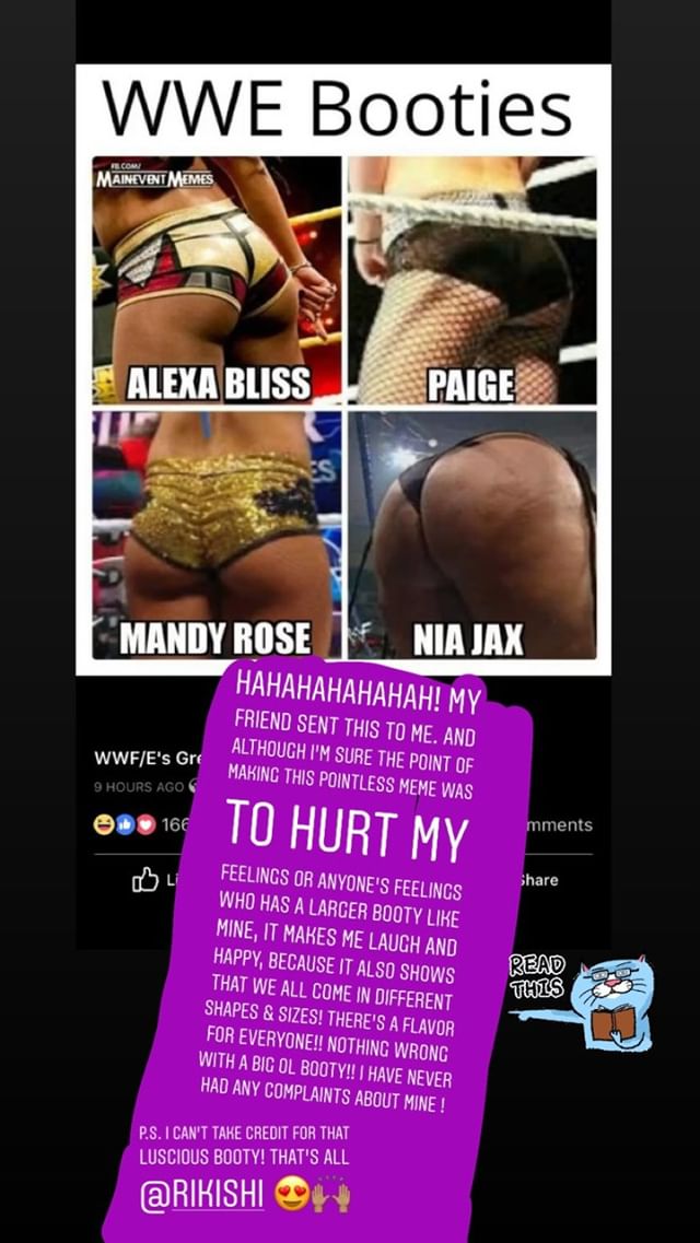 Best of Nia jax butt