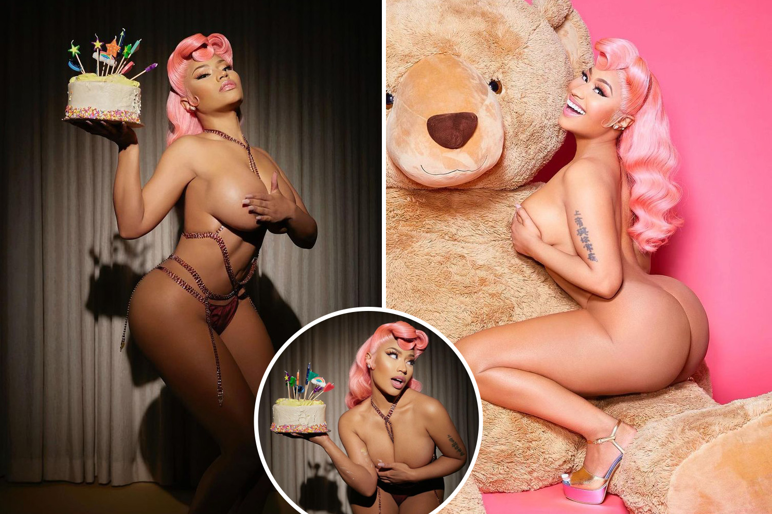 angelyn sanchez recommends Nicki Minaj Nude Shoot