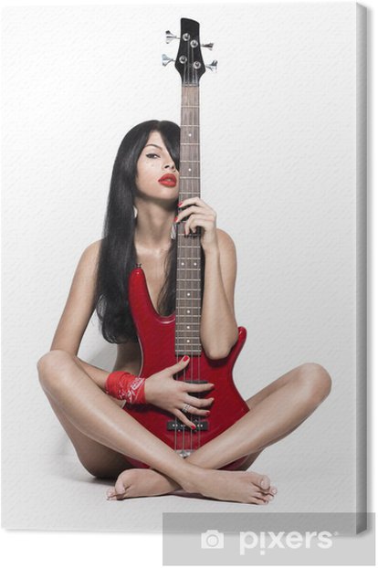 Best of Nude girl with guitar