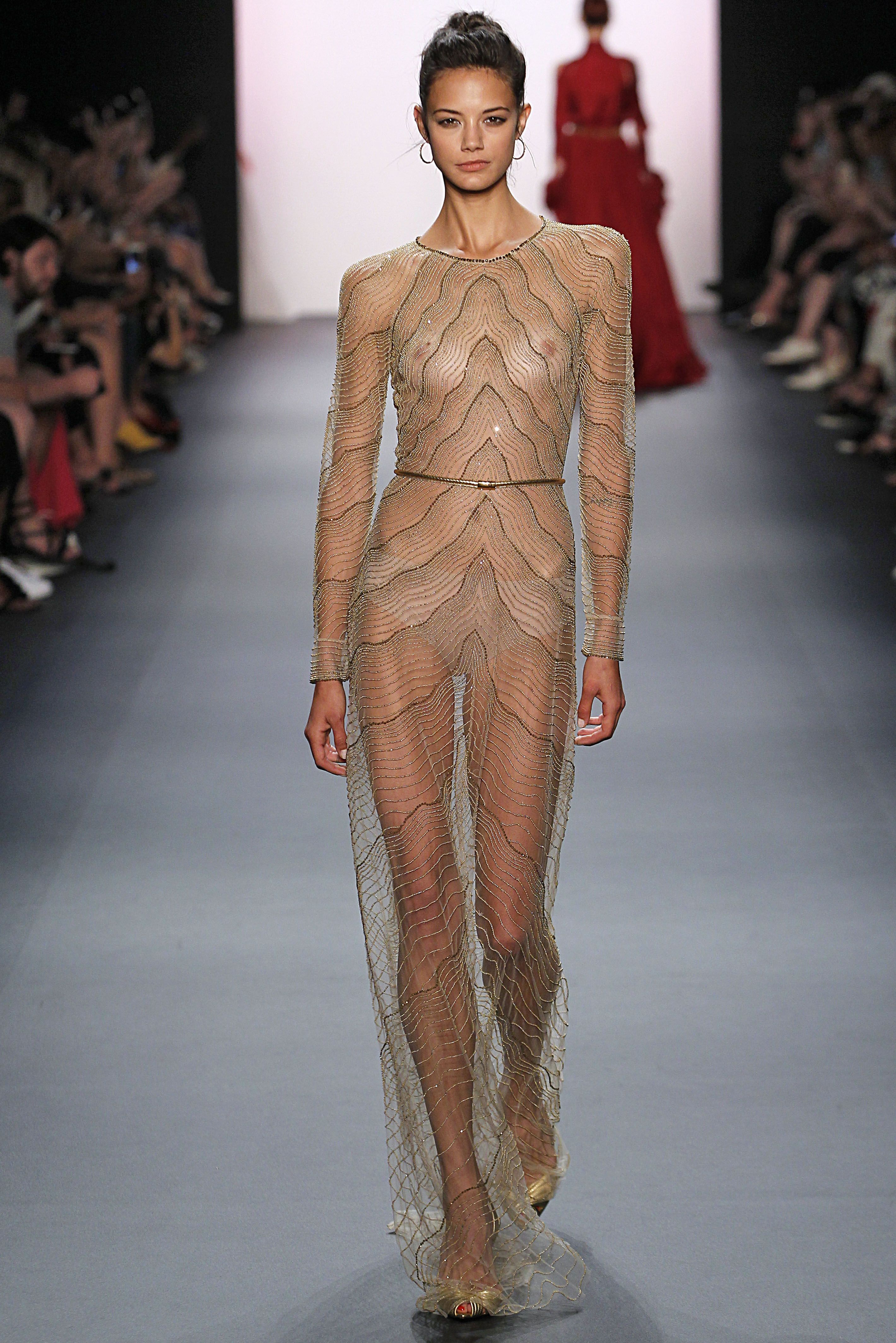 nudity on the runway