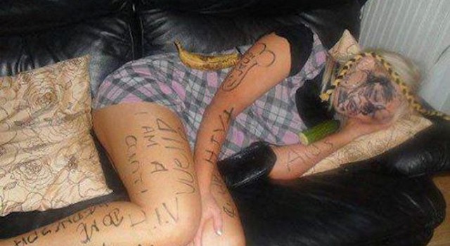 andrew andry recommends passed out girl stripped pic