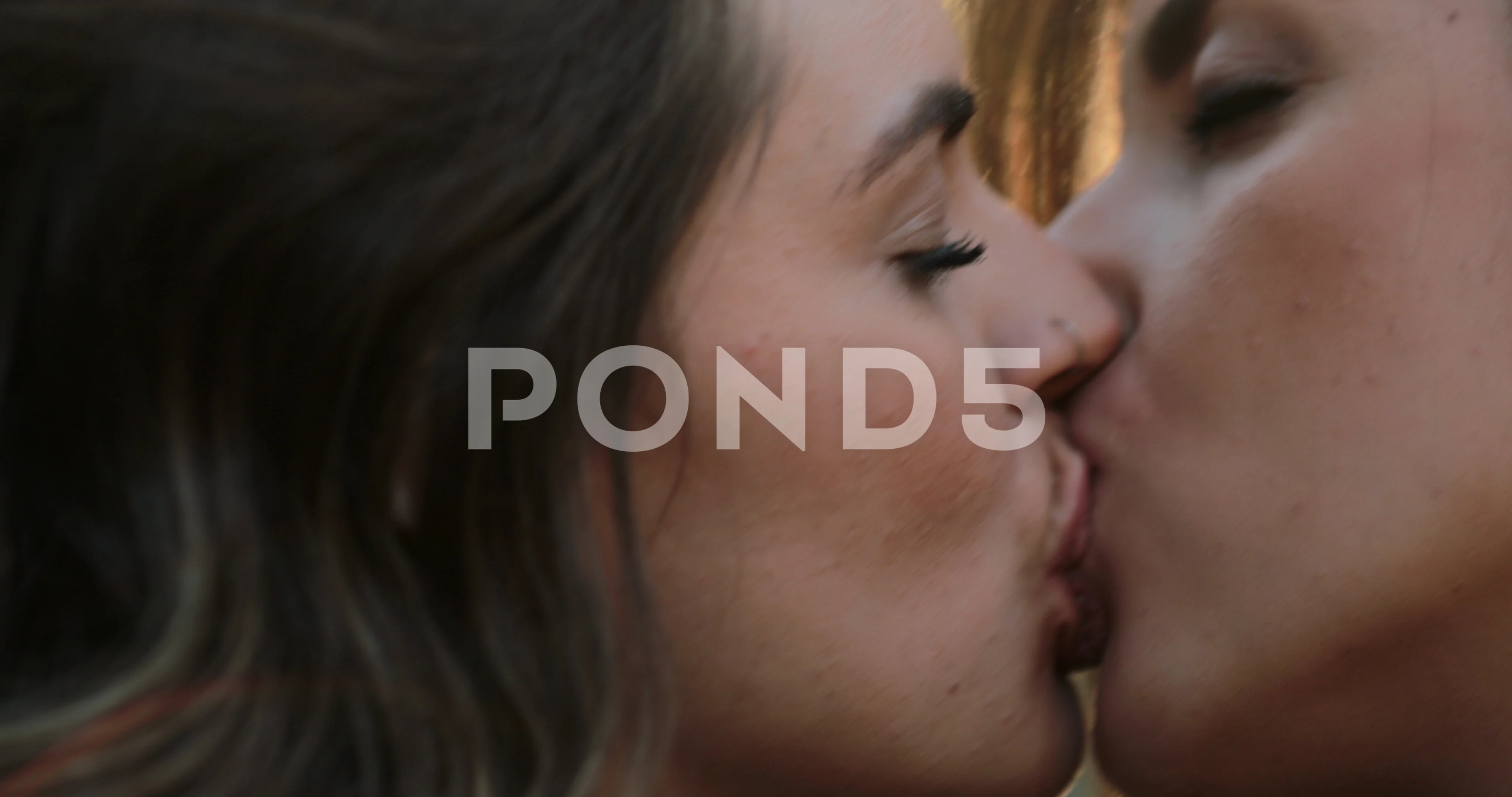 Best of Passionate lesbian kissing