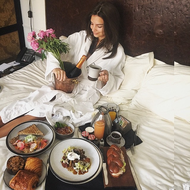 christian dinglasan share pictures of breakfast in bed photos