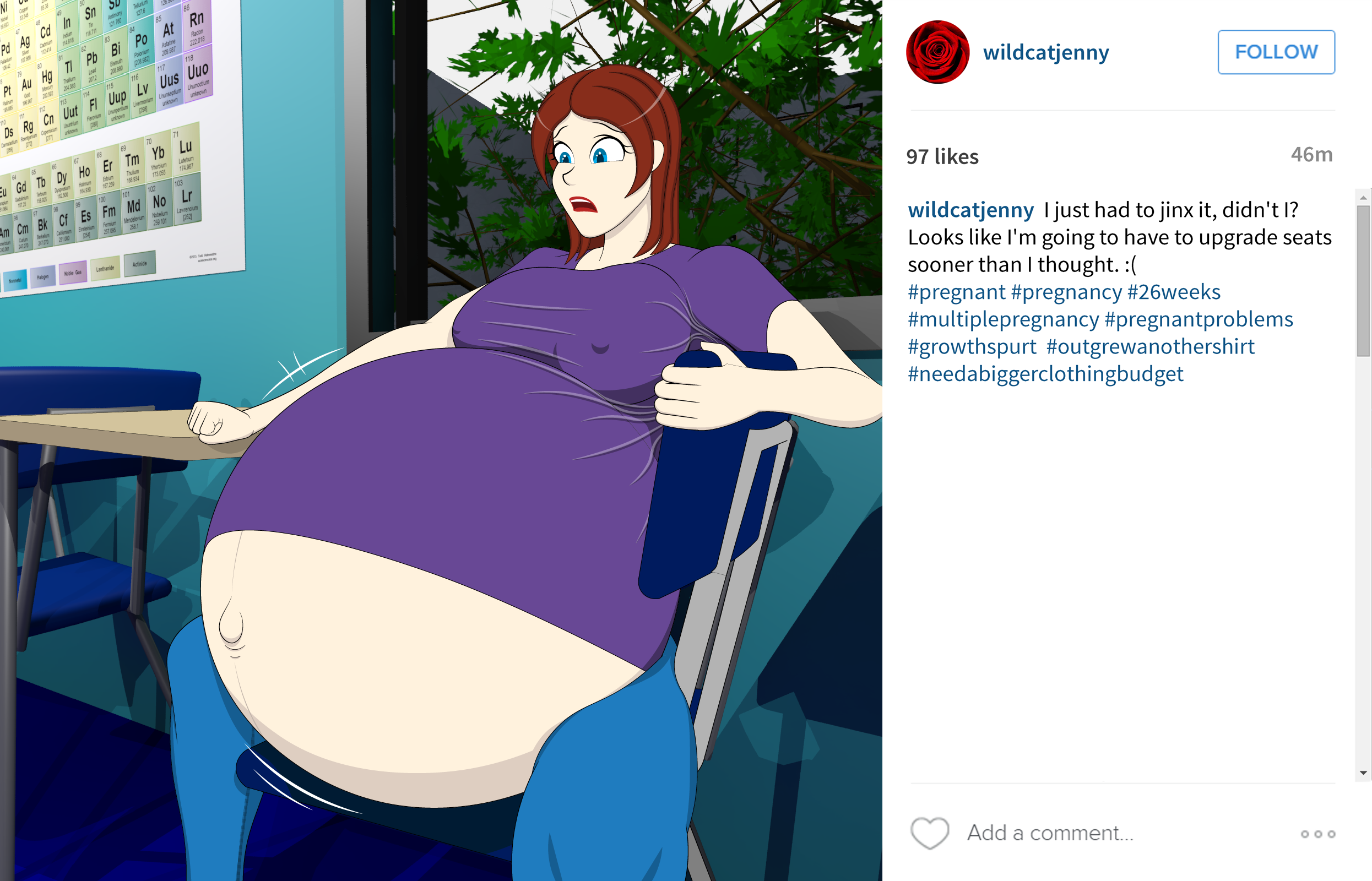 alex bloedel recommends Pregnant Belly Expansion Story