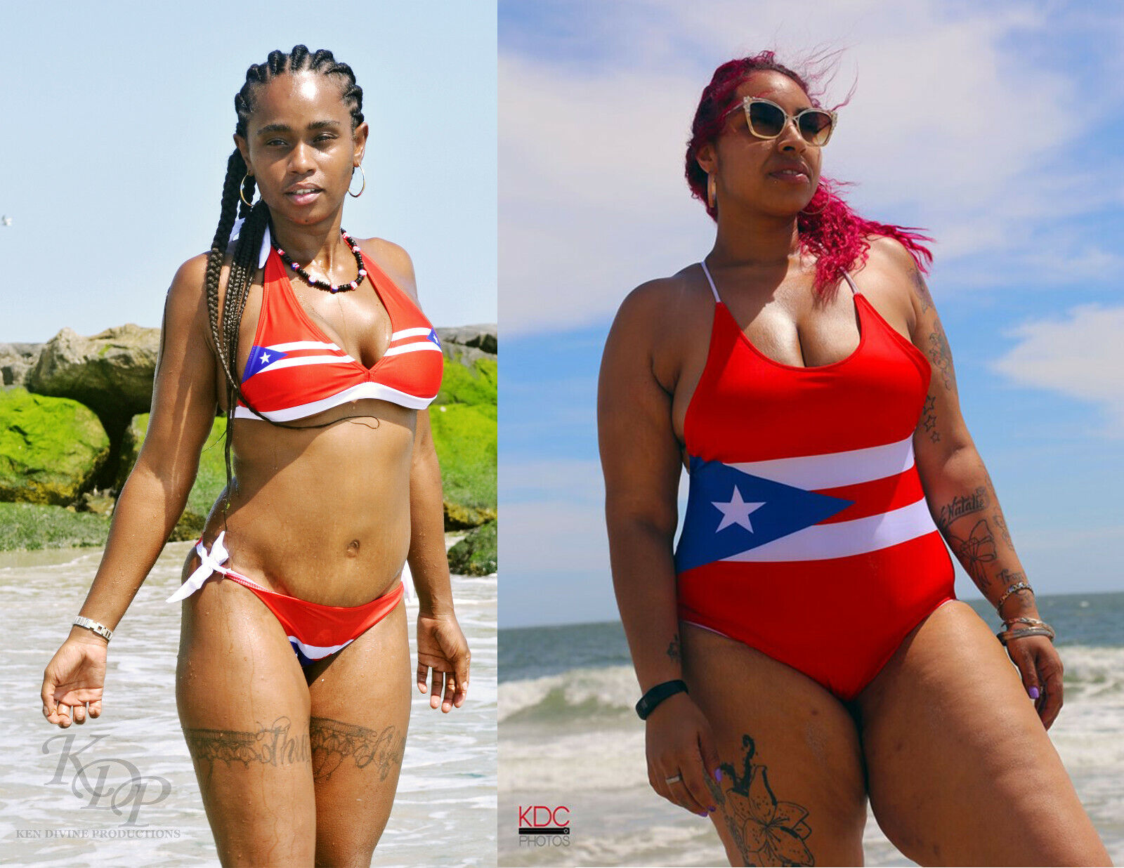 danielle bartsch recommends Puerto Rican Flag Bikini