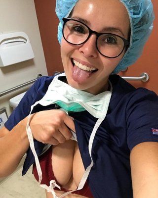 Real Nurse Porn nicest ass