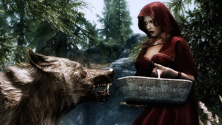 brian glasgow recommends Red Riding Hood Skyrim
