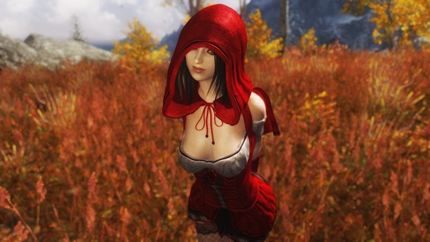 brian dawydiuk recommends red riding hood skyrim pic